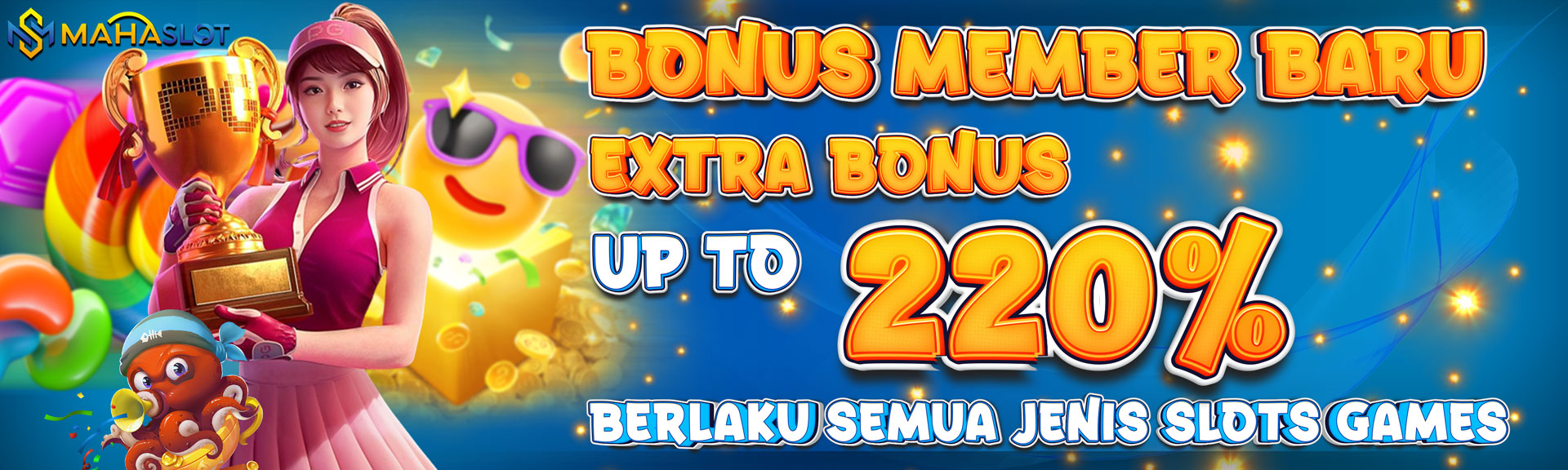 Extra Bonus Slot 220%