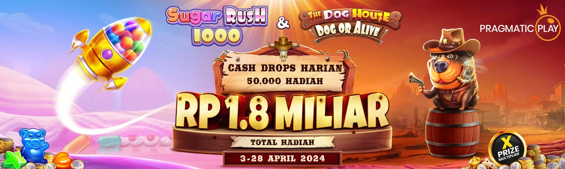 PP_SugarRush1000&TheDogHouseDailyCashDrops_20240402